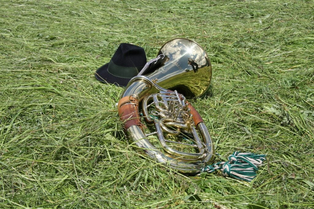 Horn schwieriges Musikinstrument